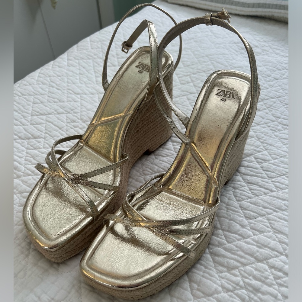 Zara wedges